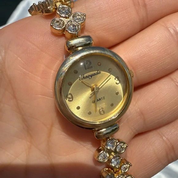 Panthere Vintage classy Gold Chain BraceletZircon/waterproof
